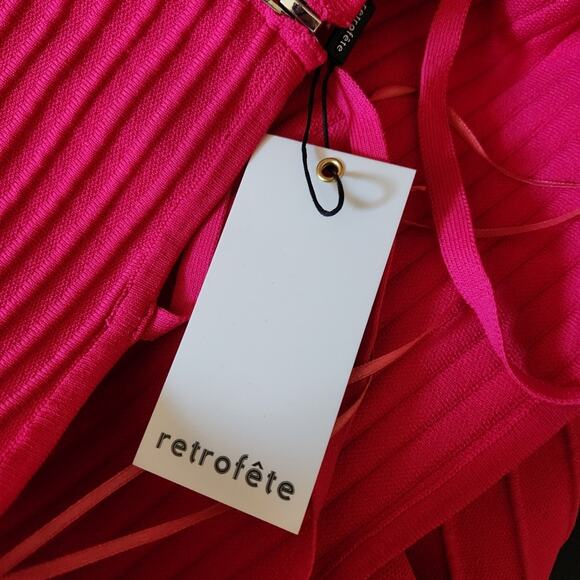 Retrofete Pink Maxi Dress - Picture 13 of 15